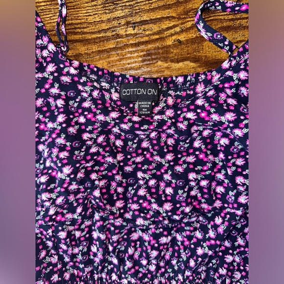 Floral Black Dress - Picture 4 of 6